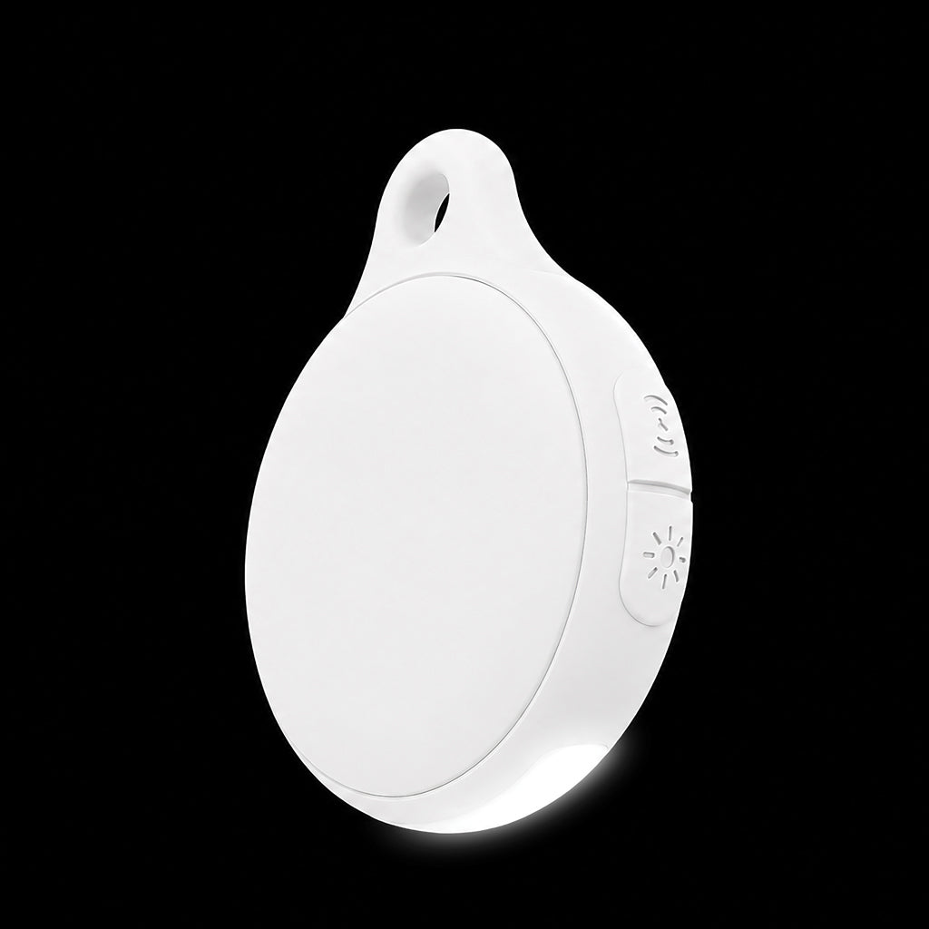 Urban Vitamin Aptos– wiederaufladbarer Dual-Finder mit Licht als Werbeartikel mit Logo