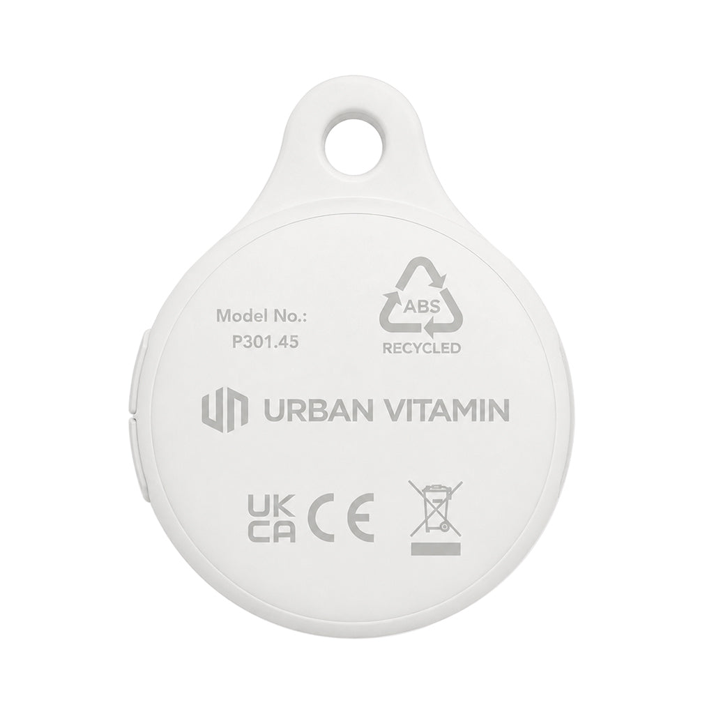 Urban Vitamin Aptos– wiederaufladbarer Dual-Finder mit Licht als Werbeartikel mit Logo