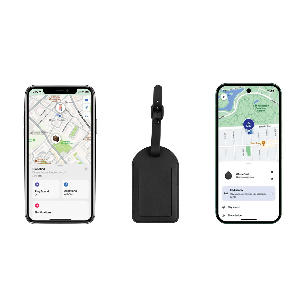 Globefind Dual RCS Gepäckanhänger mit weltweiter Ortung – Ansicht 4