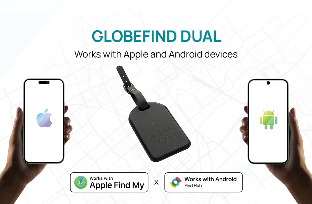 Globefind Dual RCS Gepäckanhänger mit weltweiter Ortung – Ansicht 3