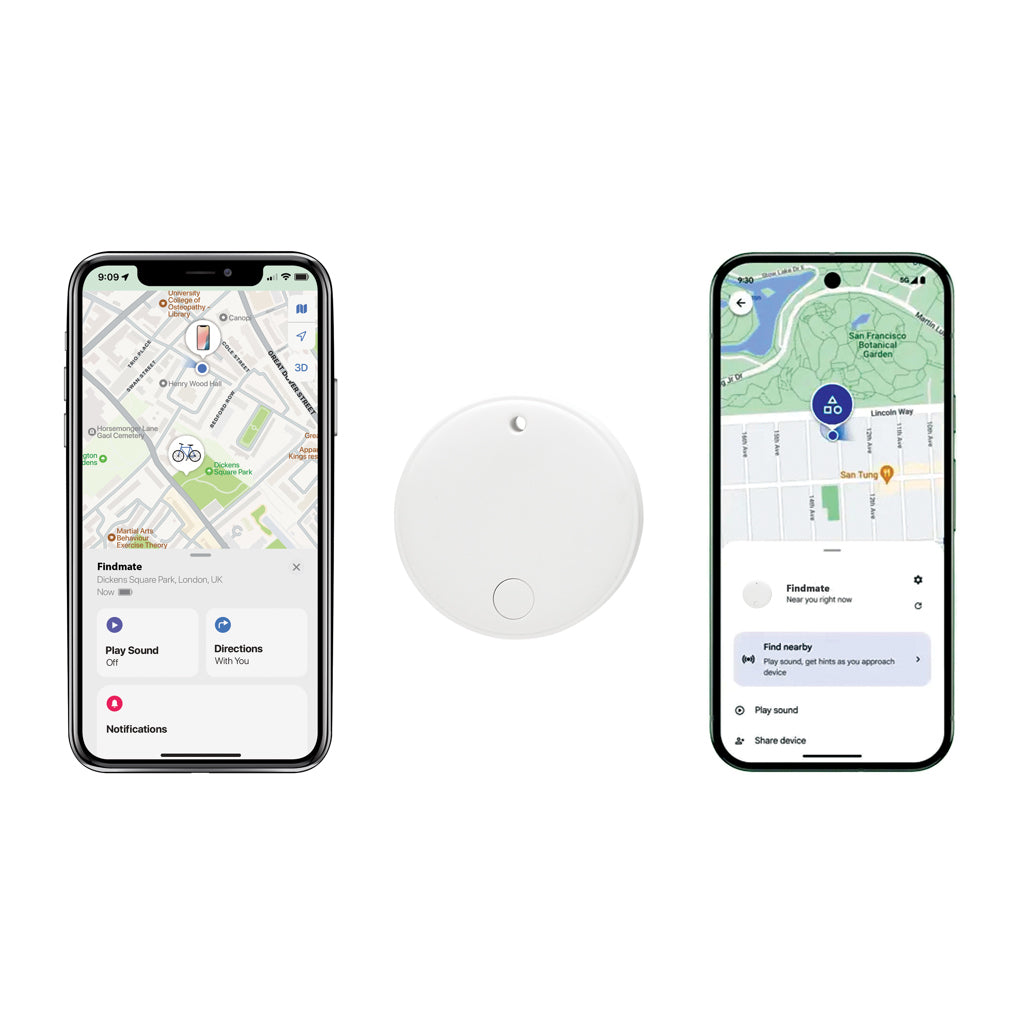 Findmate Dual IPX5 Artikel-Finder aus RCS recyceltem ABS – Ansicht 3