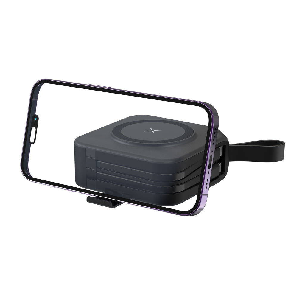Urban Vitamin Saratoga 5-in-1 universal Charger als Werbeartikel mit Logo