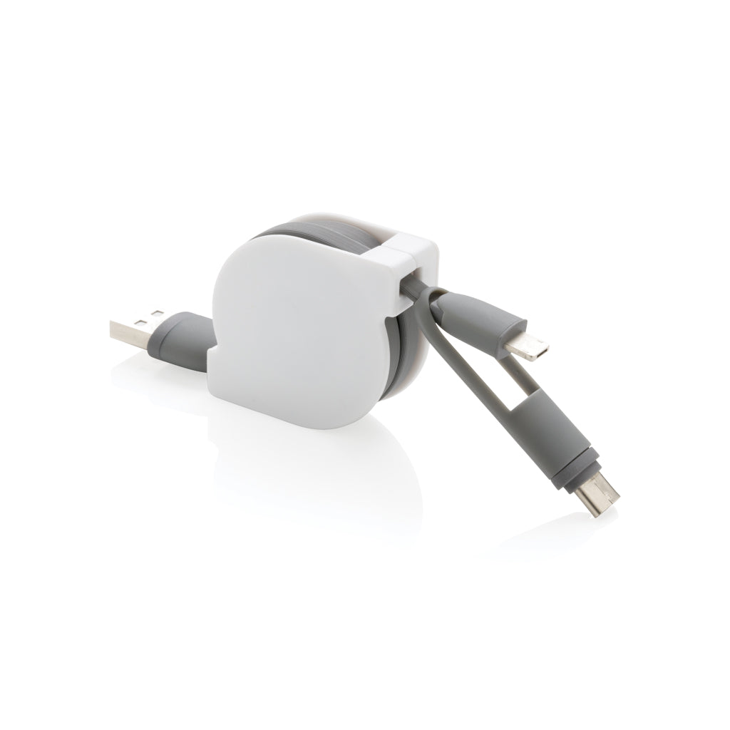 3-in-1 ausziehbares Kabel – Ansicht 1