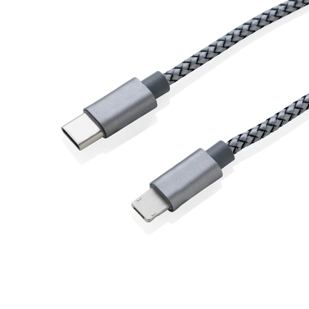 3-in-1 umwobenes Kabel – Ansicht 5