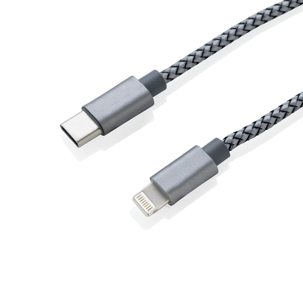 3-in-1 umwobenes Kabel – Ansicht 4