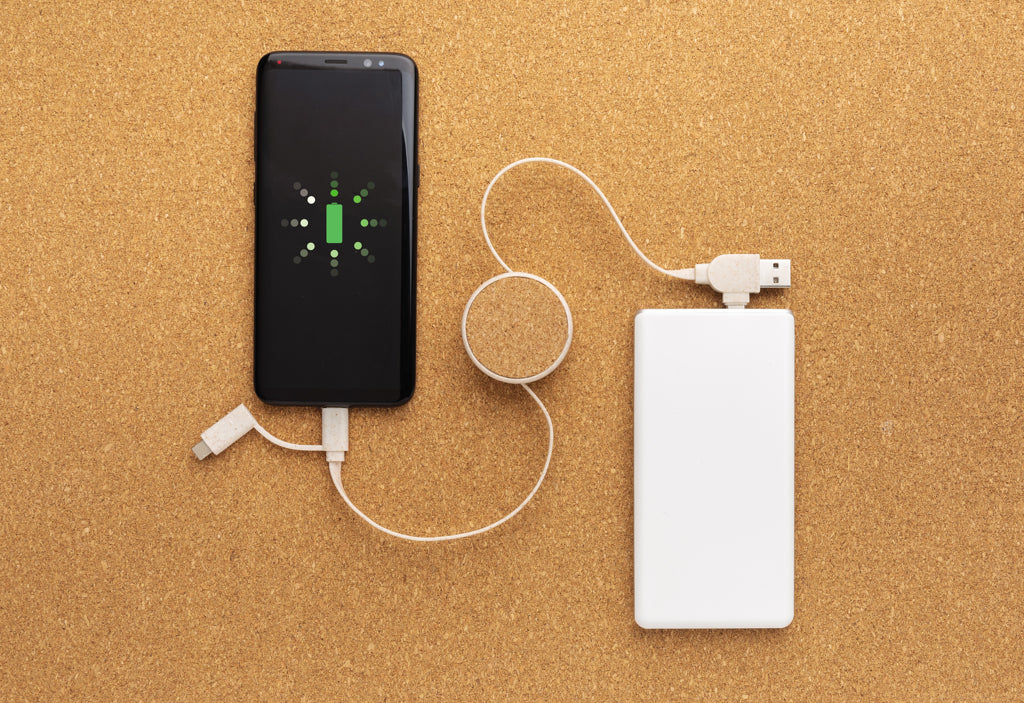 Kork und Weizen 6-in-1 ausziehbares Ladekabel – Ansicht 7