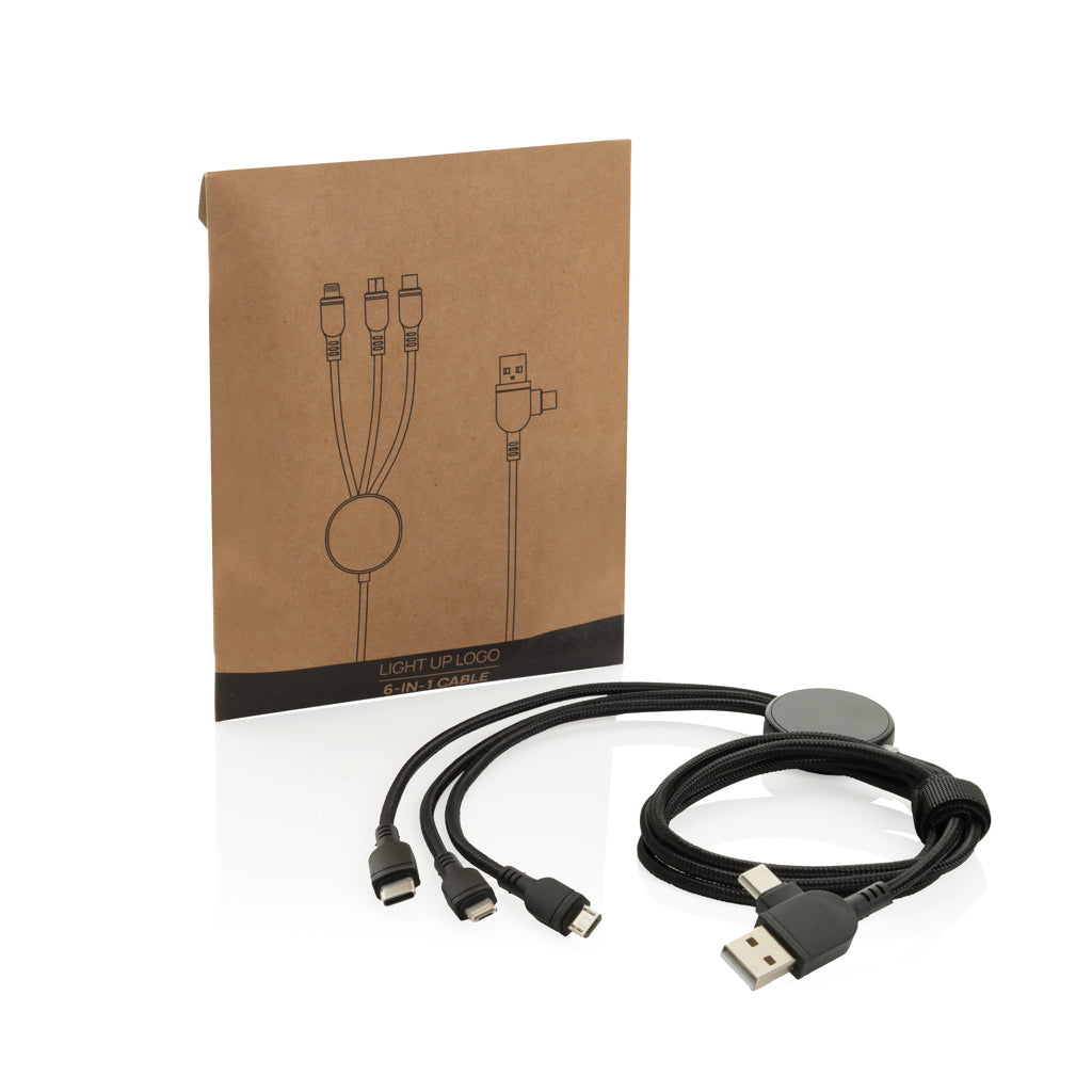 Light-Up Logo 6-in-1 Kabel – Ansicht 3