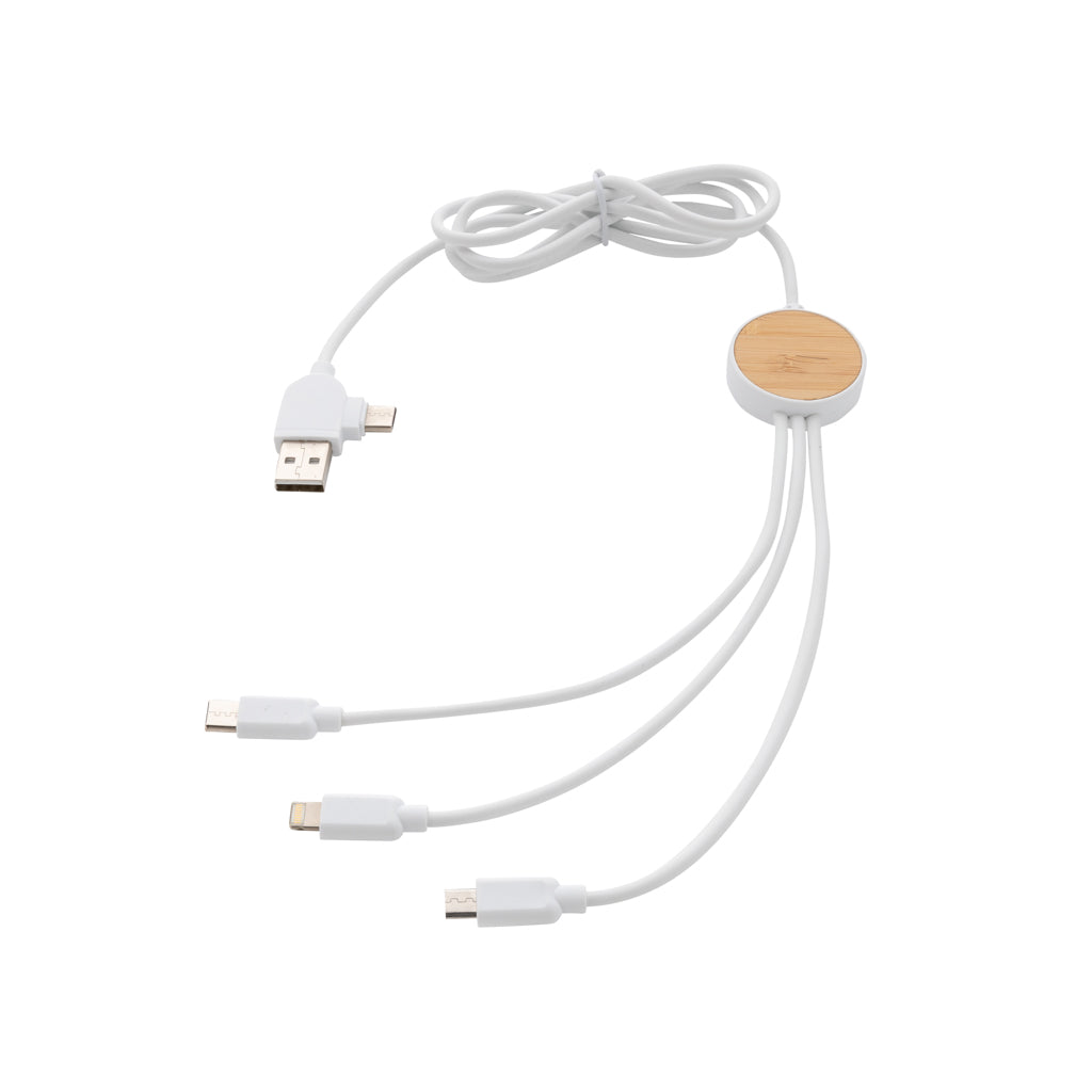 Ontario 6-in-1 Kabel aus RCS recyceltem Kunststoff – Ansicht 1