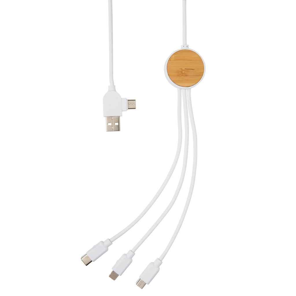 Ontario 6-in-1 Kabel aus RCS recyceltem Kunststoff – Ansicht 3