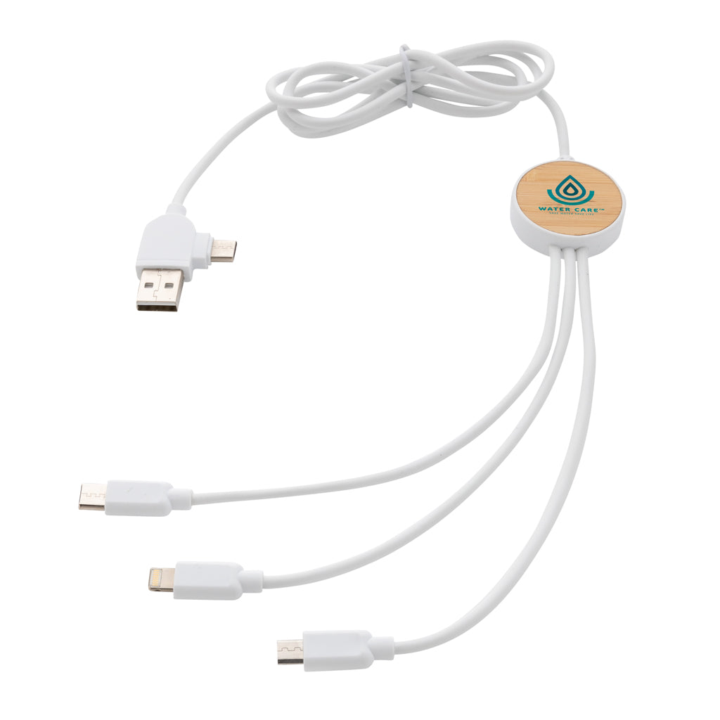 Ontario 6-in-1 Kabel aus RCS recyceltem Kunststoff – Ansicht 8