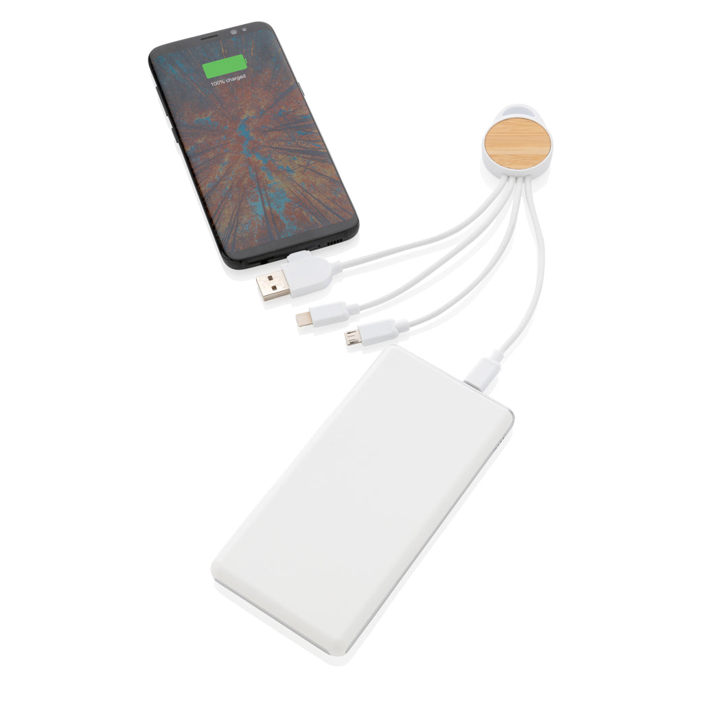 rundes Ontario 6-in-1 Kabel aus RCS recyceltem Kunststoff – Ansicht 3