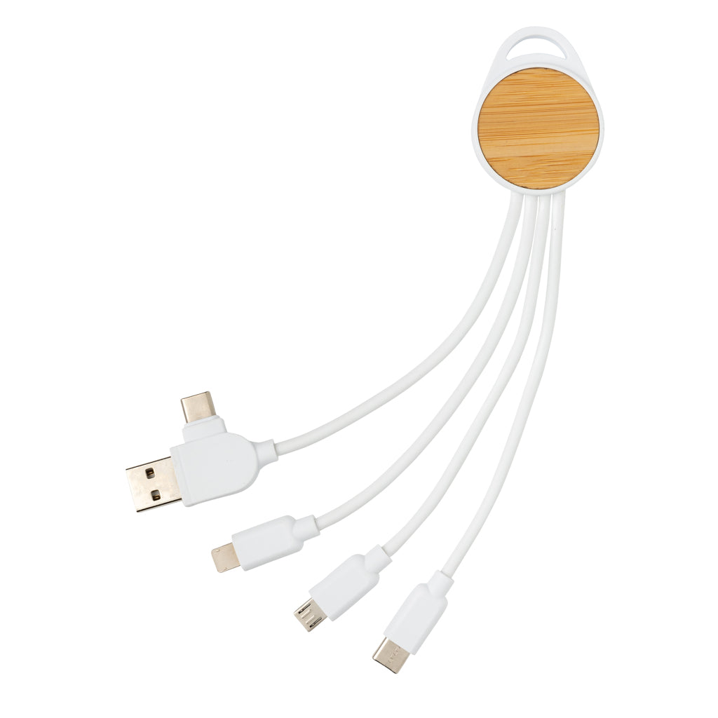 rundes Ontario 6-in-1 Kabel aus RCS recyceltem Kunststoff – Ansicht 5