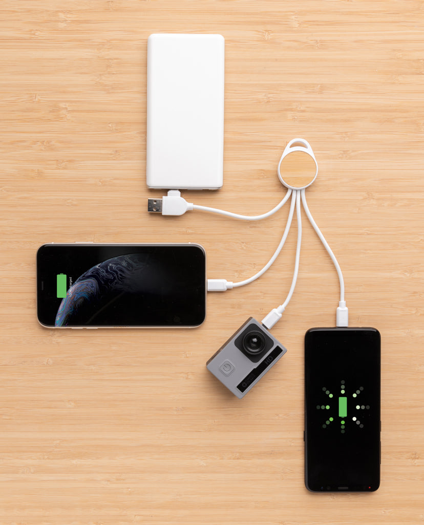 rundes Ontario 6-in-1 Kabel aus RCS recyceltem Kunststoff – Ansicht 8