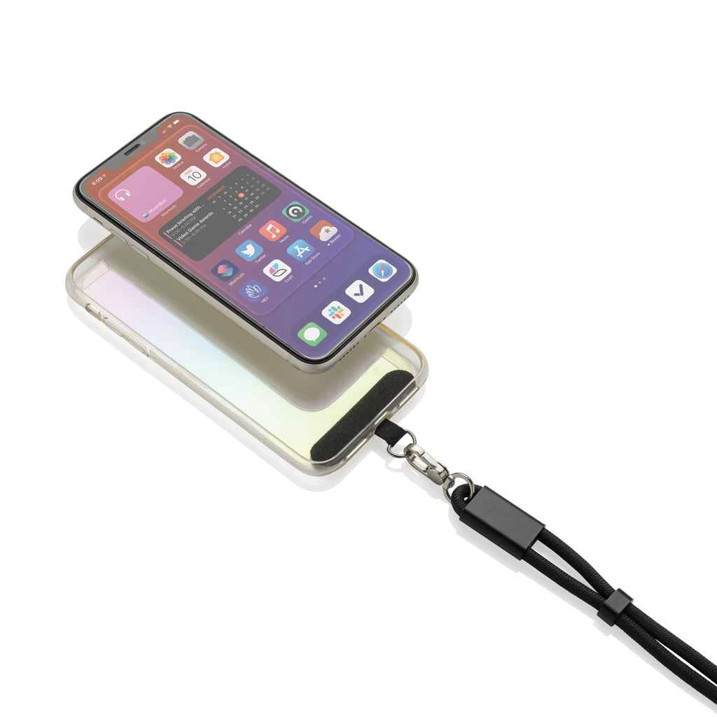 LoopAmp 60W Handgelenksband für Smartphones aus RCS rPET – Ansicht 5