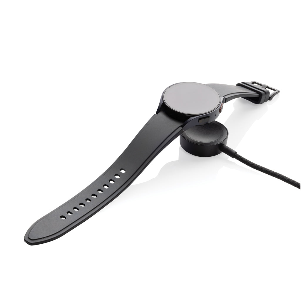 Terra RCS rPET 6-in-1-Ladekabel mit Uhrenladegerät – Ansicht 7