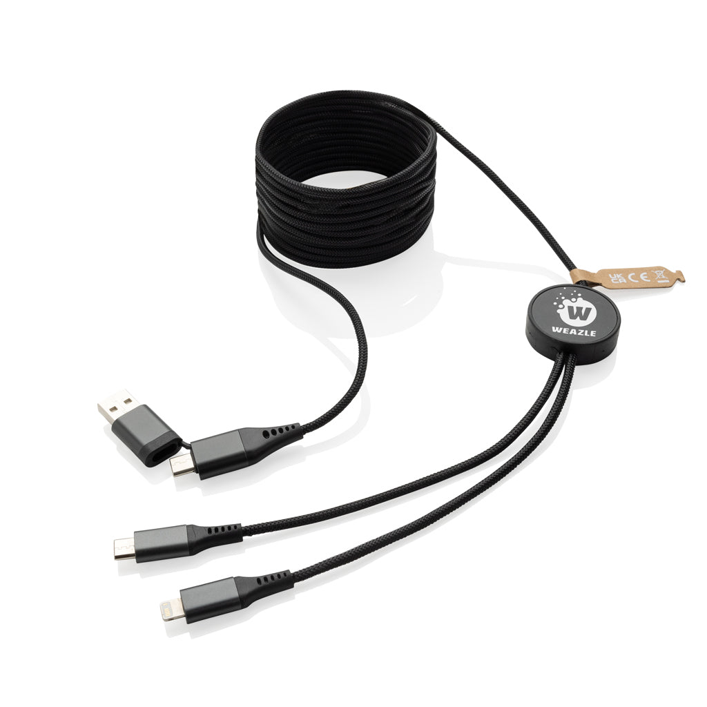Terra 3 Meter 4-in-1-Kabel aus RCS recyceltem PET – Ansicht 4