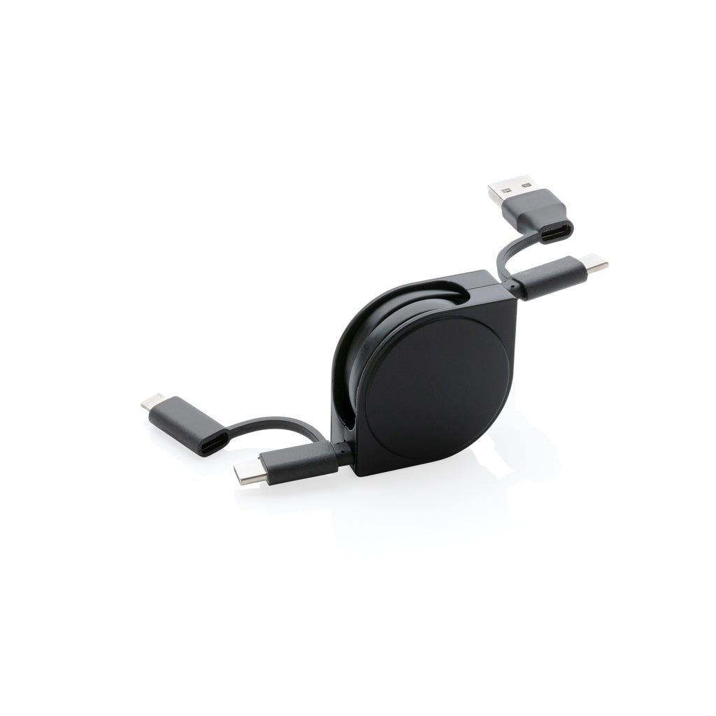 4-in-1 Kabel aus TPE und RCS Standard recyceltem Kunststoff – Ansicht 1