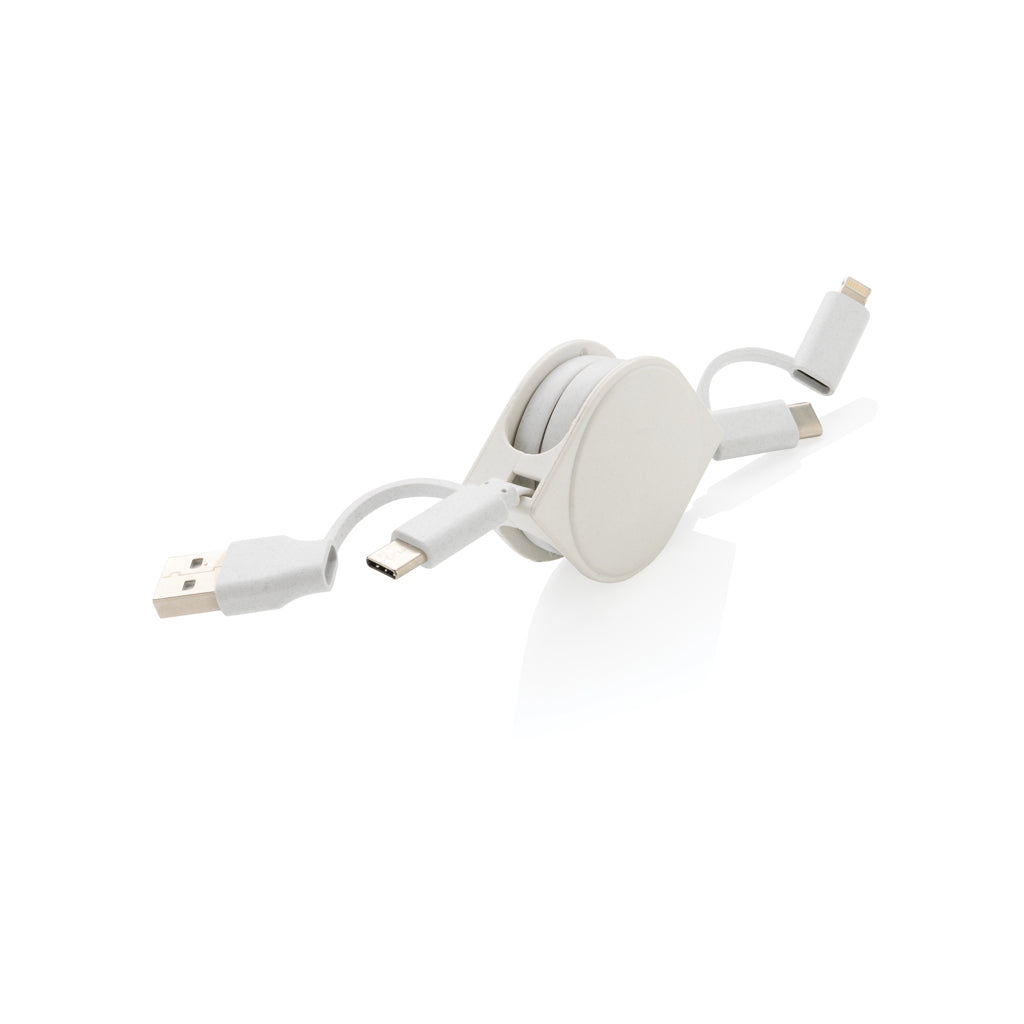 4-in-1 Kabel aus TPE und RCS Standard recyceltem Kunststoff – Ansicht 2