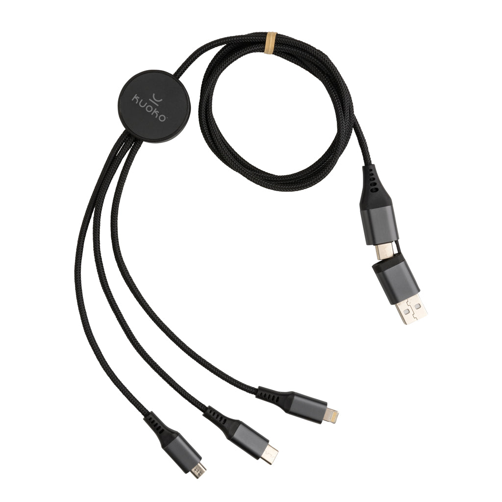 Terra 60W 120cm 6-in-1-Kabel aus RCS recyceltem Aluminium – Ansicht 6