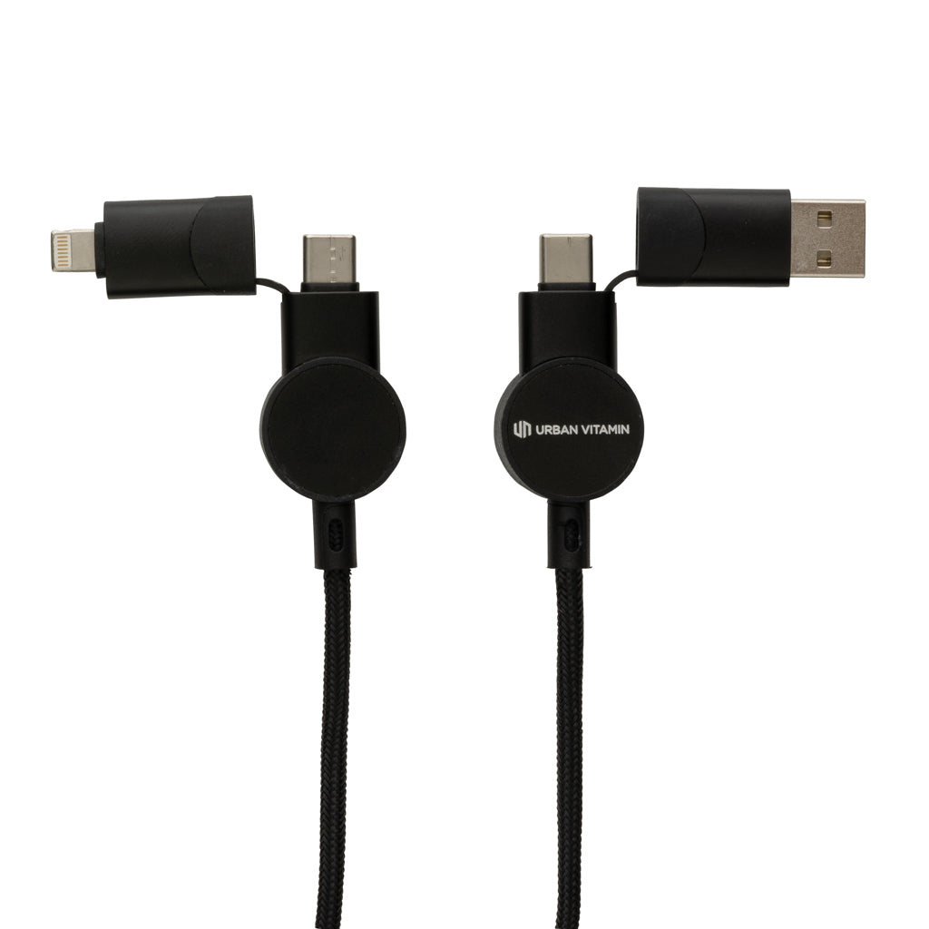Urban Vitamin Oakland RCS rKunststoff 1,2m 6-in-1 Fast-Charging 45W Kabel – Ansicht 7