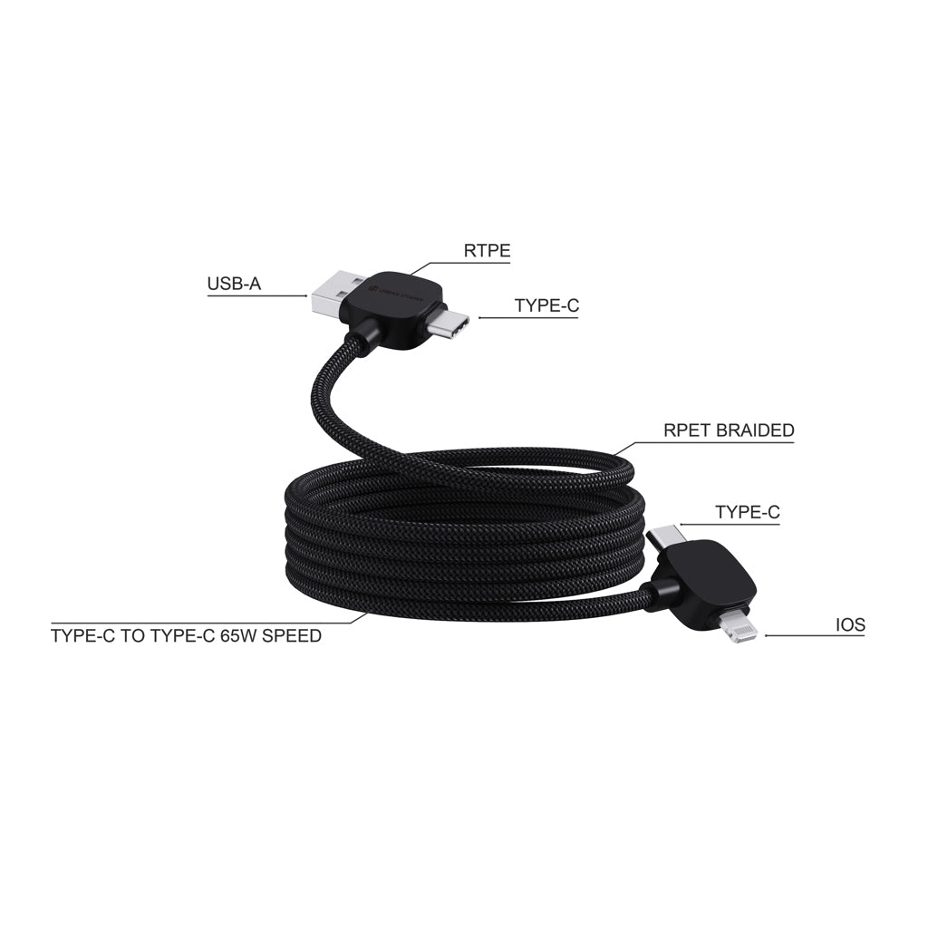 Urban Vitamin Stockton 65W magnet. Kabel RCS recyc. TPE/PET – Ansicht 3