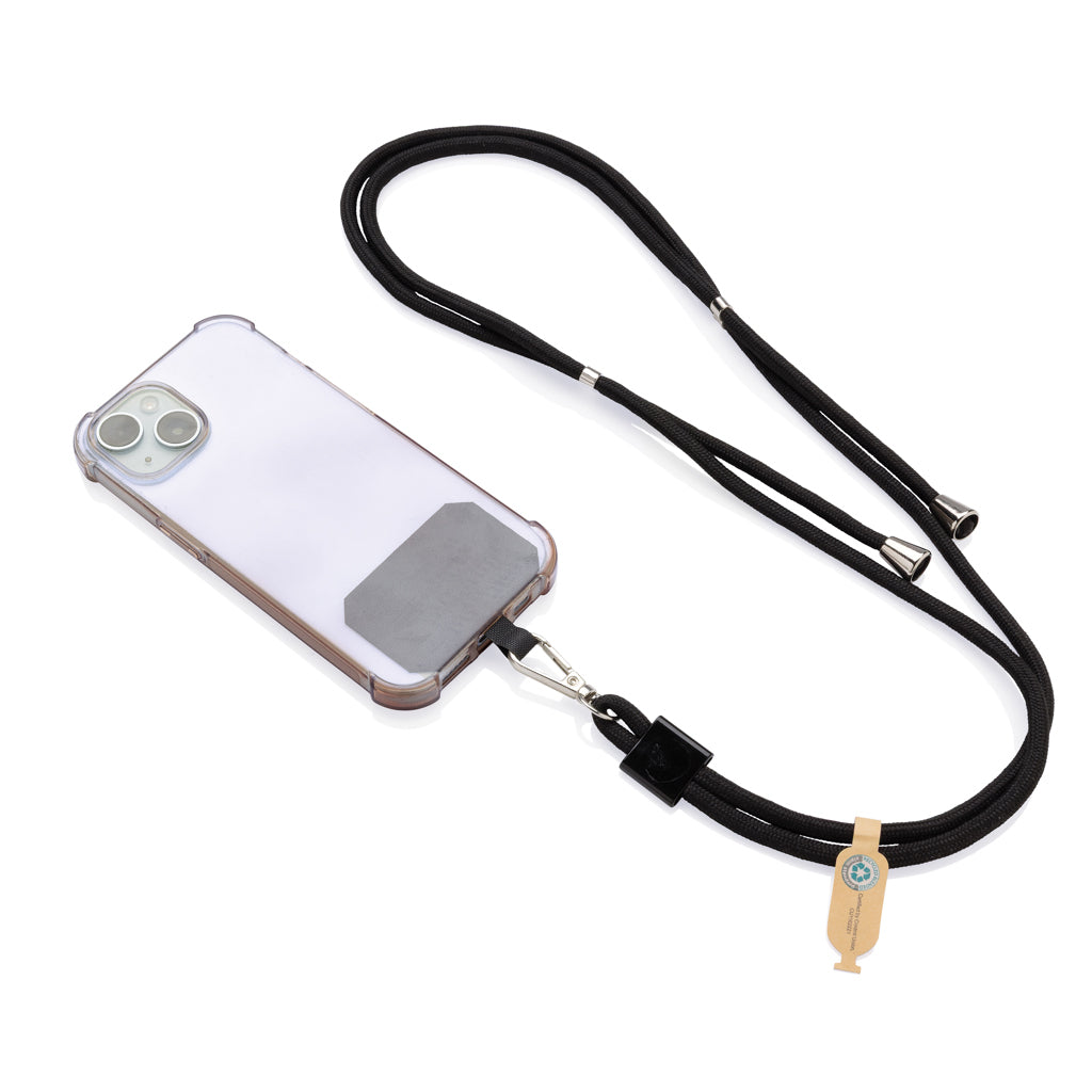 CarryLoop verstellbares Handyband aus RCS rec. PET – Ansicht 3