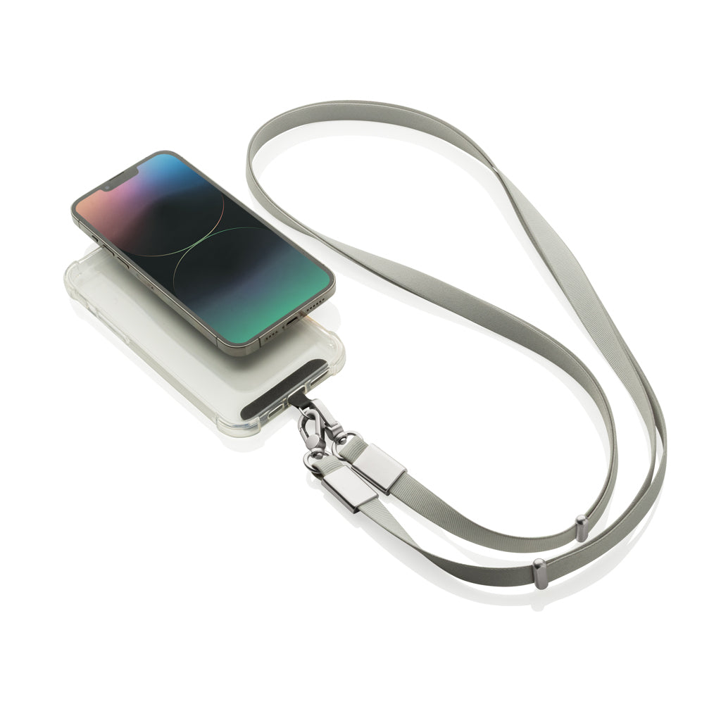 Nivo Crossbody-Handyband aus RCS recyceltem PET – Ansicht 6