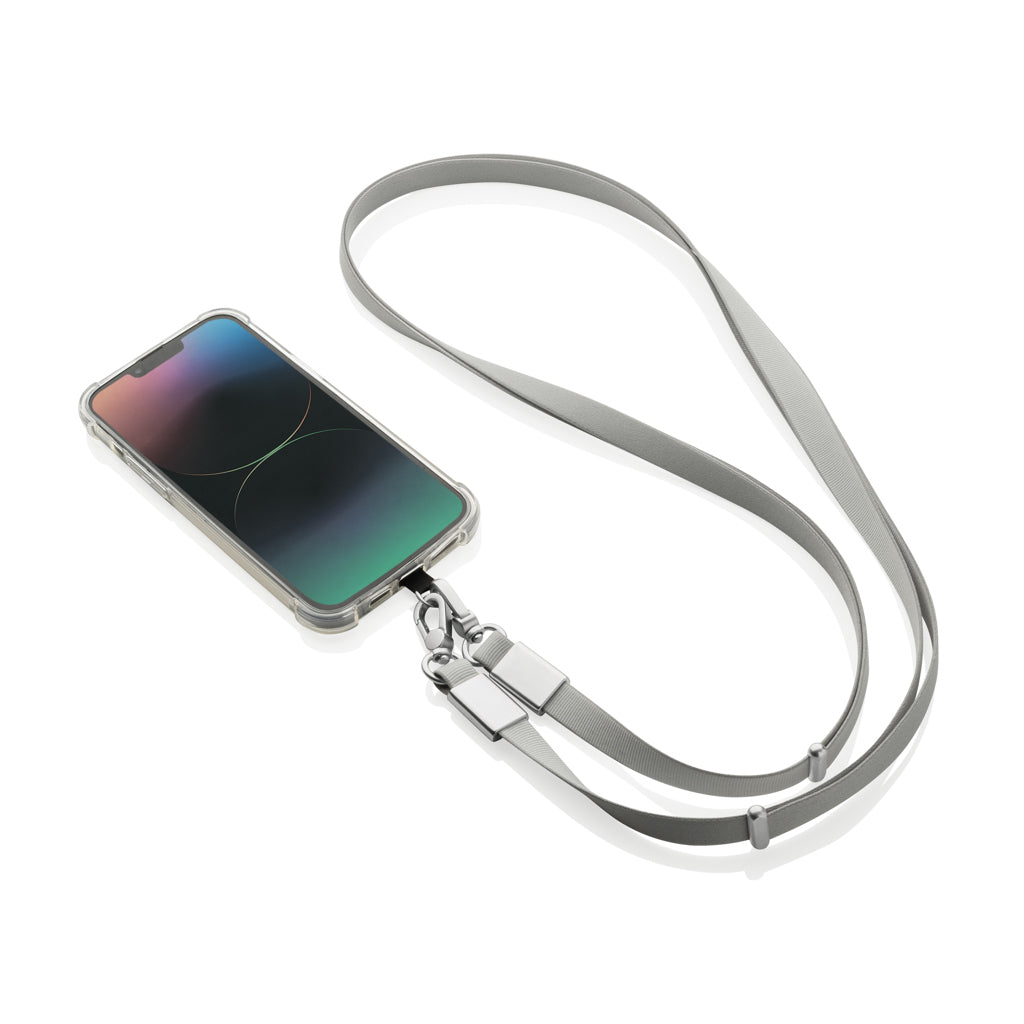 Nivo Crossbody-Handyband aus RCS recyceltem PET – Ansicht 7