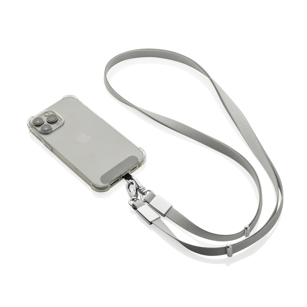 Nivo Crossbody-Handyband aus RCS recyceltem PET – Ansicht 8