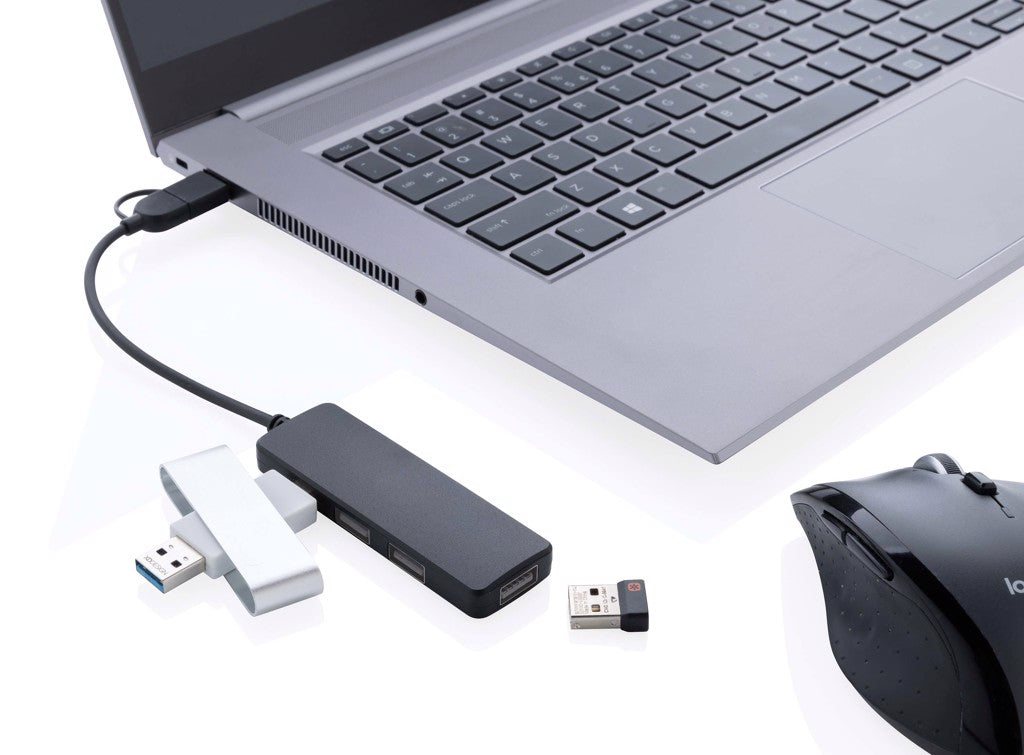 RCS recycelter USB-Hub mit Dual-Input – Ansicht 2