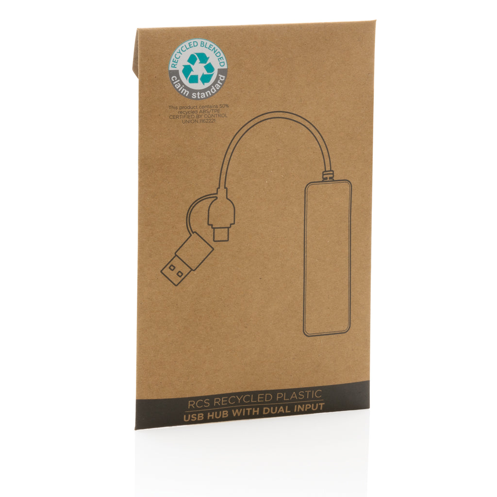 RCS recycelter USB-Hub mit Dual-Input – Ansicht 4