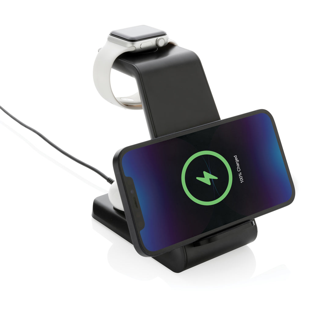 Urban Vitamin Fairfield 3-in-1 Charger aus RCS rPlastik – Ansicht 2