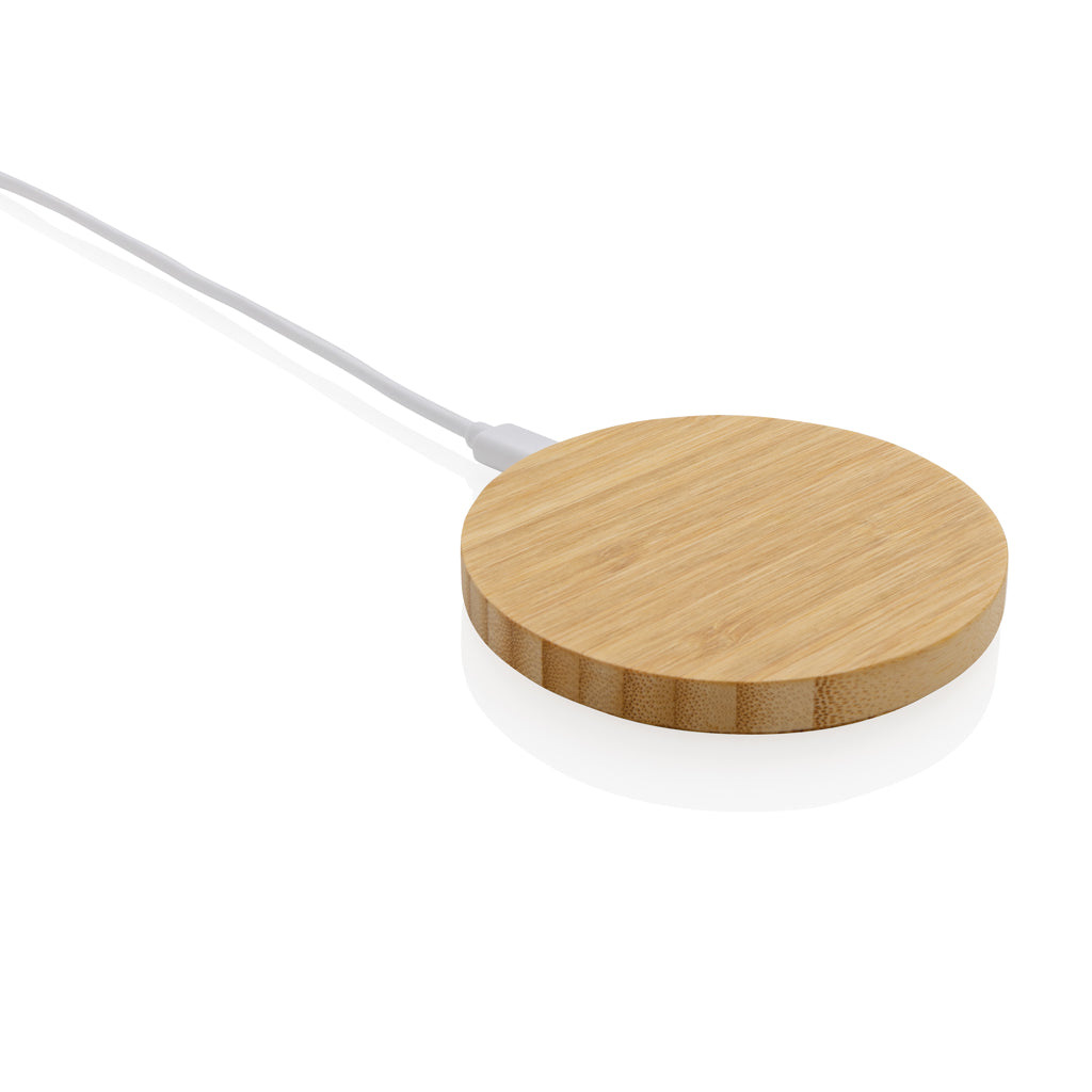 15W Bambus Wireless Charger – Ansicht 1