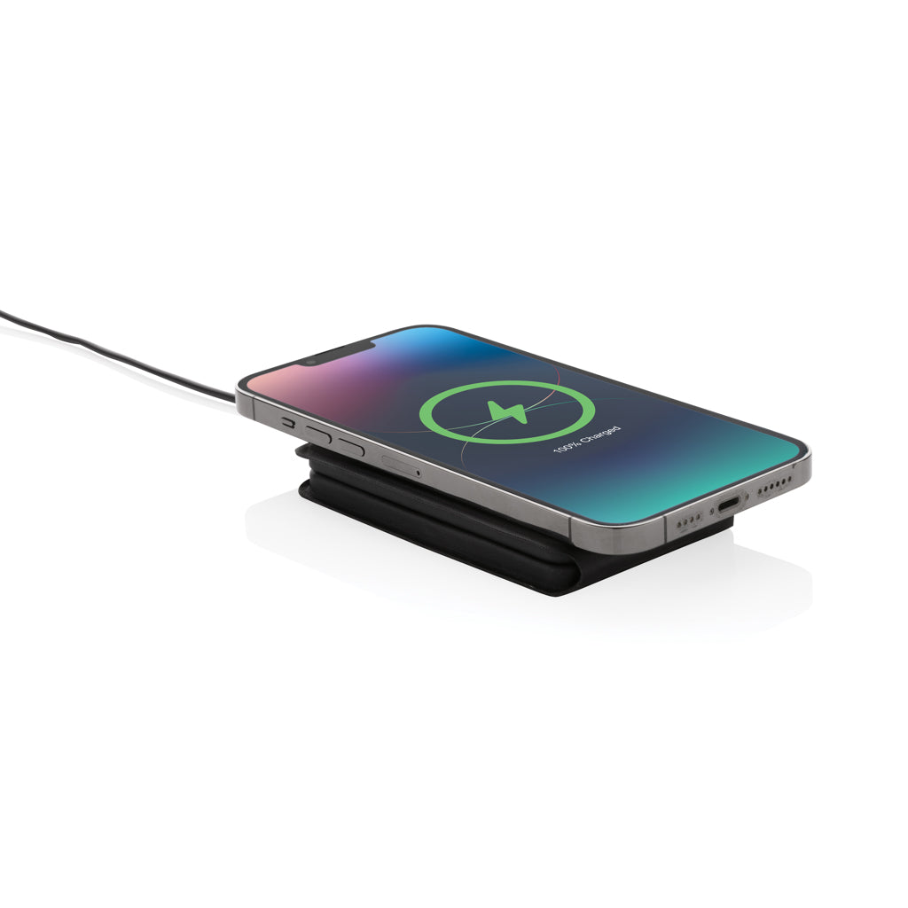 Swiss Peak 15W 3-in-1 magnetischer Wireles Charger aus rPU – Ansicht 6