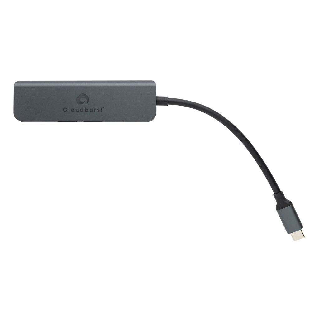 Terra Hub aus RCS recyceltem Aluminium mit HDMI-Input – Ansicht 7