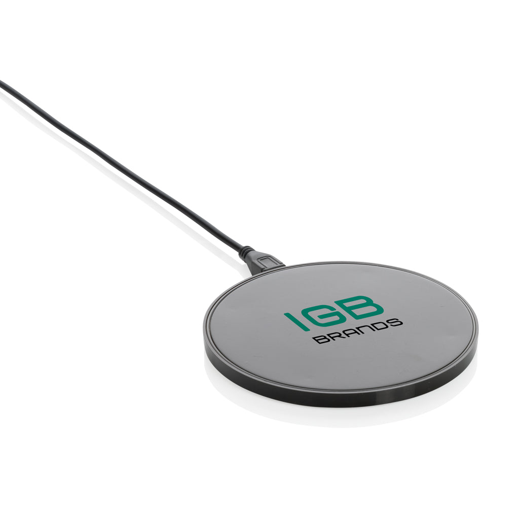 10W Wireless Charger aus RCS Standard recyceltem Kunststoff – Ansicht 6
