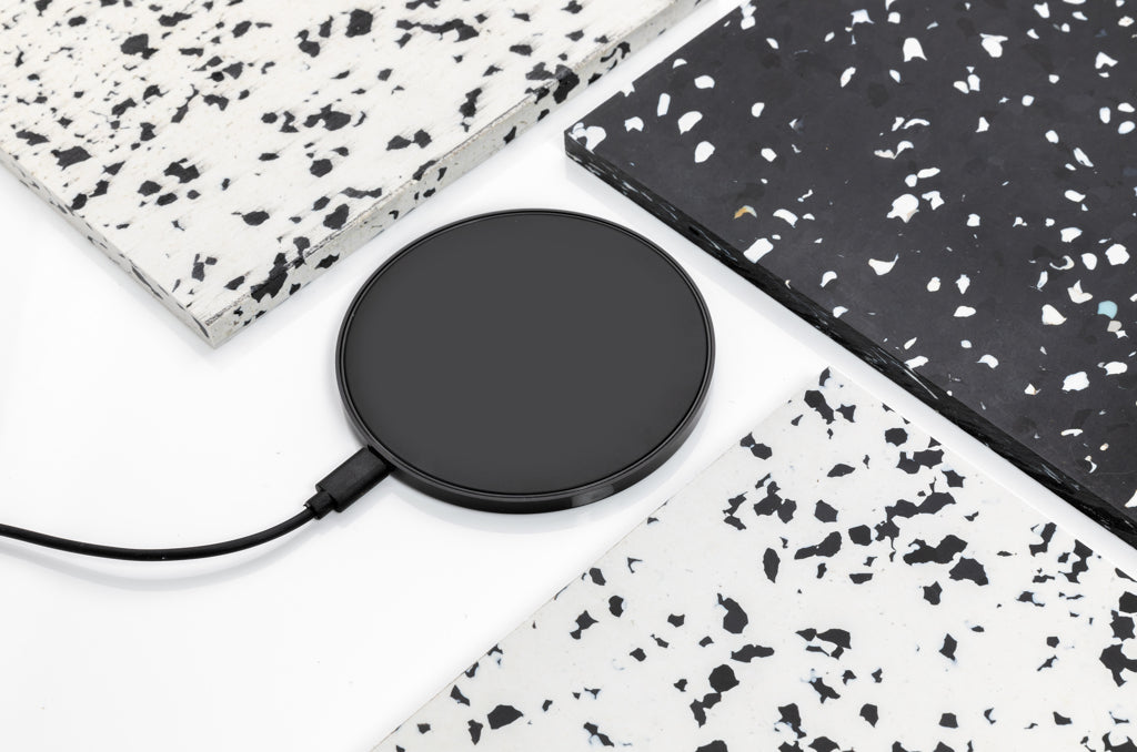 10W Wireless Charger aus RCS Standard recyceltem Kunststoff – Ansicht 8