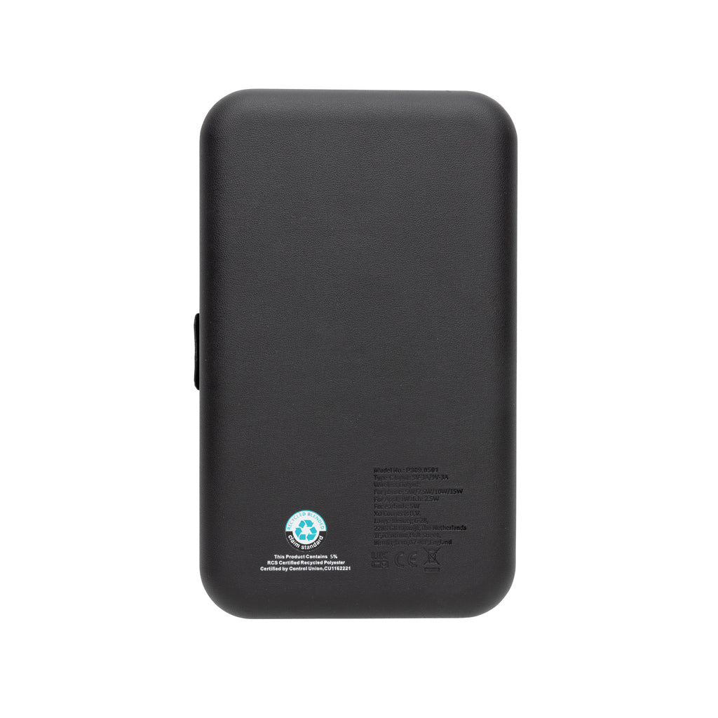 Swiss Peak Travel-Case aus RCS rec. PU mit 3-in-1-Charger – Ansicht 8