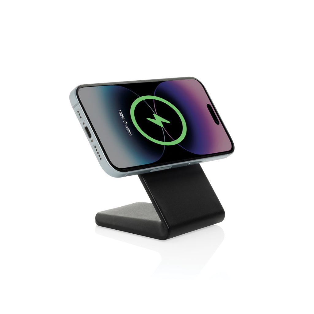 VoltPerch 15W magnetischer Wireless Charger aus RCS rec. ABS – Ansicht 2