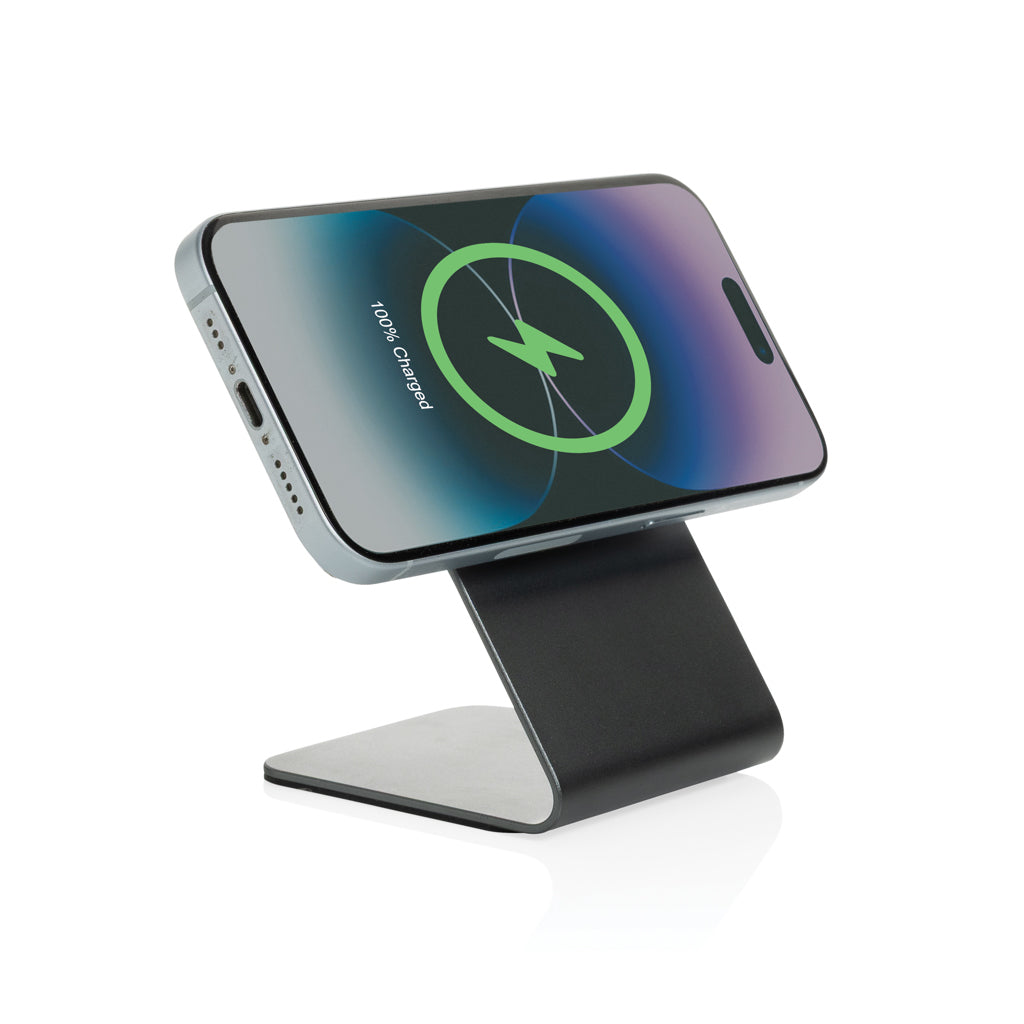 Terra Aluminium 15W magnetischer Wireless-Charger – Ansicht 2