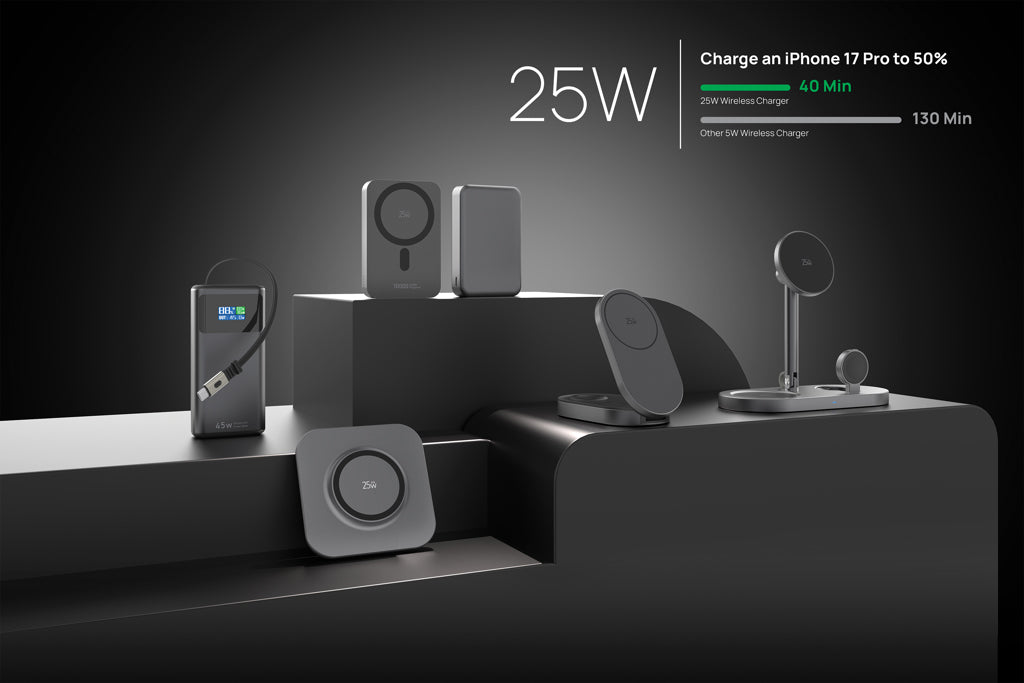 Quantum Ultra-Fast 25W magnetisches Wireless-Charging-Pad – Ansicht 8