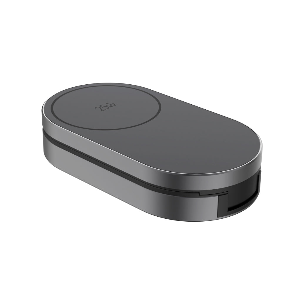 Quantum Ultra-Fast 3-in-1 25W faltbarer Wireless Charger – Ansicht 7