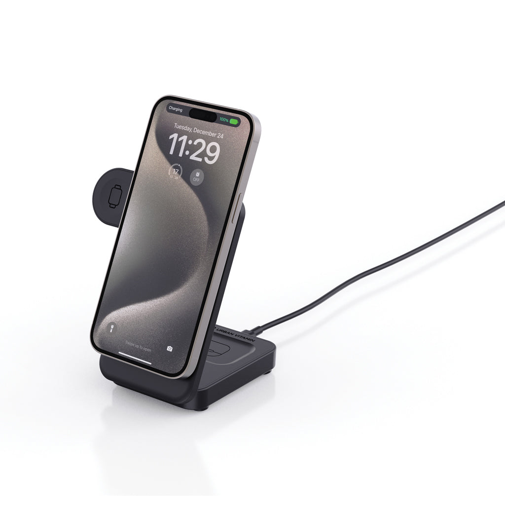 Urban Vitamin Arcadia 15W 3in1 Magnet-Charger aus RCS rABS – Ansicht 8
