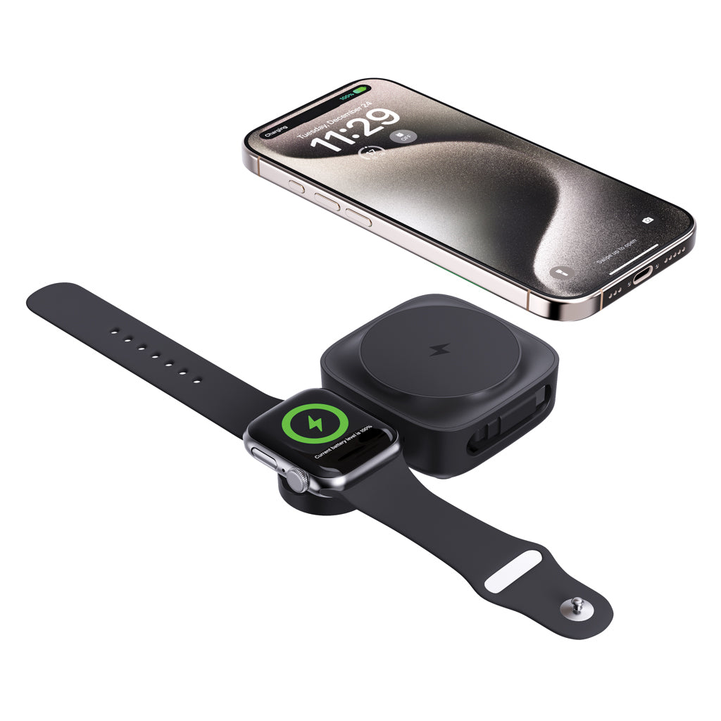 Urban Vitamin Goleta 2-in-1 15W Magnetic Wireless Charger – Ansicht 2
