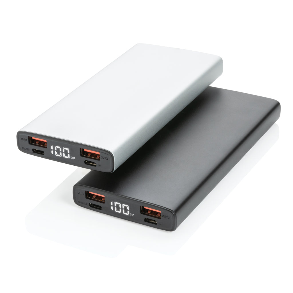18W PD Powerbank mit 10.000 mAh aus Aluminium – Ansicht 8