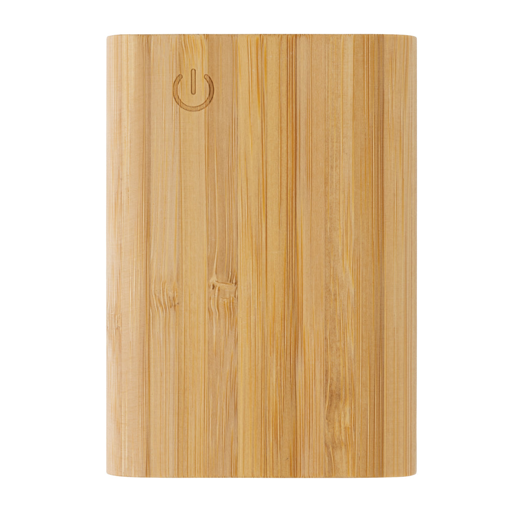 5.000mAh Bambus-Powerbank – Ansicht 4
