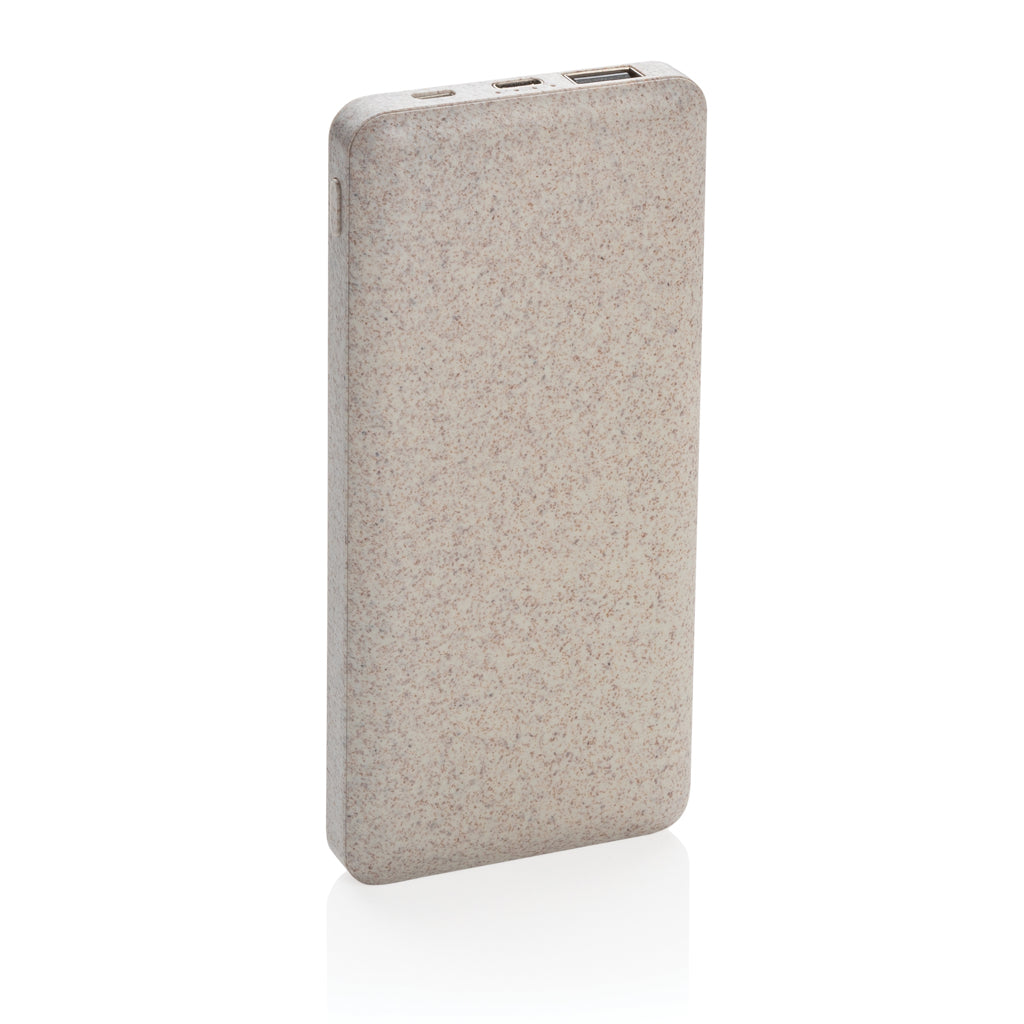 10.000 mAh Weizenstroh Powerbank – Ansicht 3