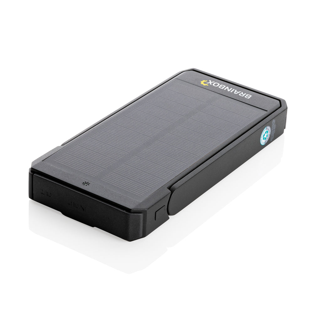 Skywave 10000mAh Solarpowerbank aus RCS recycelt. Kunststoff – Ansicht 8