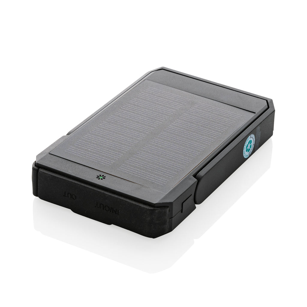 Skywave 5000mah Solar Powerbank, 10W Wireless aus rPlastik – Ansicht 6