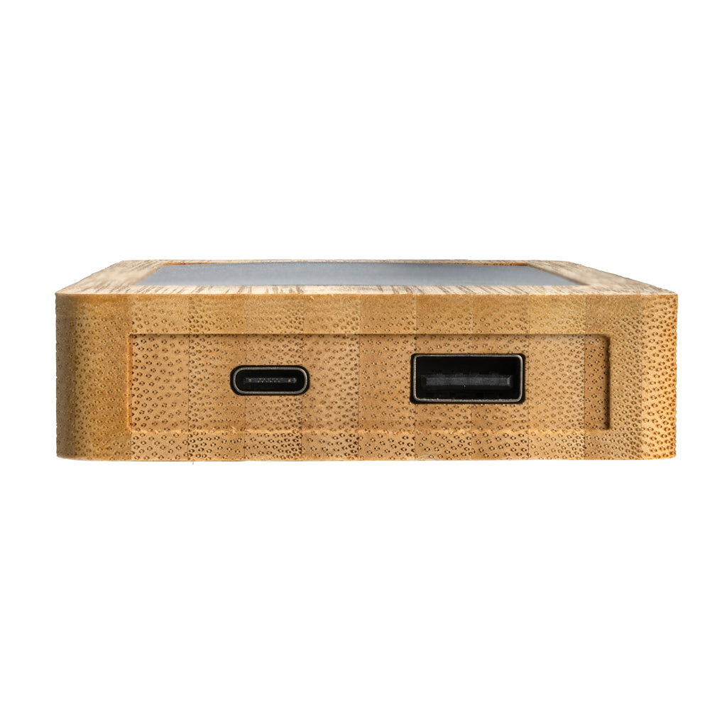 Sunwick 10.000mah Bambus Solar Powerbank – Ansicht 4